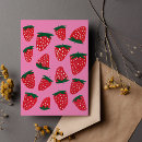 Recherche de rose fraise cartes postales Fruit