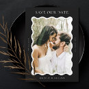 Recherche de ondulations invitations Noir et blanc