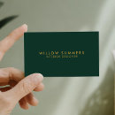 Recherche de émeraude cartes visite Minimaliste