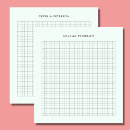 Recherche de mint blocsnotes Minimaliste