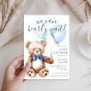 Recherche de teddy bear baby shower invitations Porter