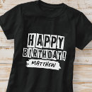 Recherche de joyeux anniversaire tshirts Créer votre propre