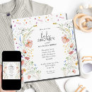 Recherche de baby shower invitations Chic boho