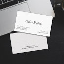 Recherche de manager cartes visite Consultant