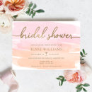 Recherche de champagne brunch bridal shower invitations Feuille d'or