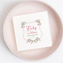 Zoek naar vintage bloemen servetten Baby in bloei