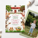 Recherche de farm party invitations Enfants