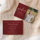 Recherche de burgundy graduation invitations Bordeaux