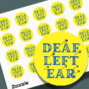 Zoek naar doof stickers Gehoorverlies