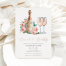 Recherche de champagne brunch invitations Aquarelle
