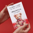 Recherche de ours saint valentin Rouge