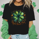 Recherche de four leaf clover tshirts Shamrock