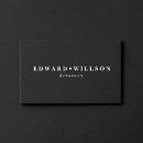 Recherche de prestige cartes visite Noir