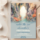 Recherche de bleu marine aqua invitations Pour enfants