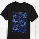 Zoek naar blauwe vlinder tshirts Waterverf