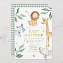 Zoek naar safari baby shower invitations Het is een jongen