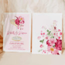 Recherche de rose pétale invitations Bride