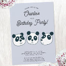 Recherche de panda bear invitations Mignonette