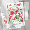 Recherche de one in a melon invitations Rouge