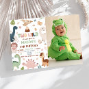 Recherche de dinosaure mignon invitations Deux sauvages