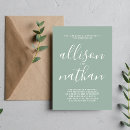 Zoek naar hart huwelijk uitnodigingen Eenvoudig