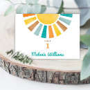 Zoek naar regenboog tafelkaarten Tafelnummer