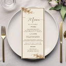 Recherche de bohème chic mariage menus Boho
