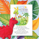 Recherche de dino mignon invitations Dinosaure