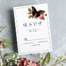 Recherche de rose et brun floraux Rsvp