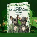 Recherche de verts de shamrock vœux cartes Jour de st patrick