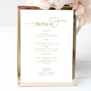 Recherche de poster mariage menus Calligraphie