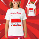 Recherche de petite polonaise enfant tshirts Drapeau