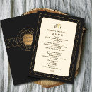 Recherche de medical graduation invitations Noir et or