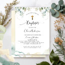 Recherche de eucalyptus baptême invitations Baptême de fille