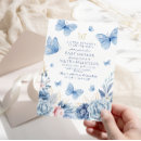 Recherche de papillon bleu invitations C'est un garçon