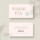 Zoek naar klein bedankt visitekaartjes Logo