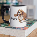 Zoek naar basset hound mokken Schattig