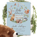 Zoek naar bosdieren uitnodigingen Waterverf