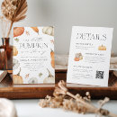Recherche de chemin de terre invitations Citrouille blanc