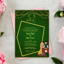 Recherche de indien royal mariage invitations Floral