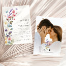 Recherche de fleur sauvage mariage invitations Floral