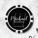 Recherche de noir jetons poker Monogramme