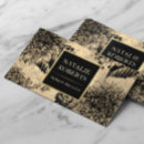 Recherche de floral vintage cartes visite Coiffeur