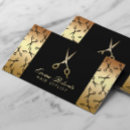 Recherche de motifs cartes visite Cheveux