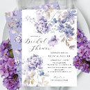 Recherche de lavender bridal shower invitations Violet
