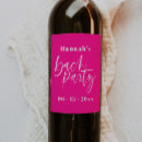 Recherche de bachelorette bouteilles vin étiquettes Rose