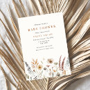 Recherche de minimal baby shower invitations Boho