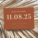Recherche de minimal wedding save the dates Pour elle