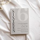Recherche de seizième invitations Moderne