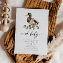 Recherche de canard baby shower invitations Pour elle